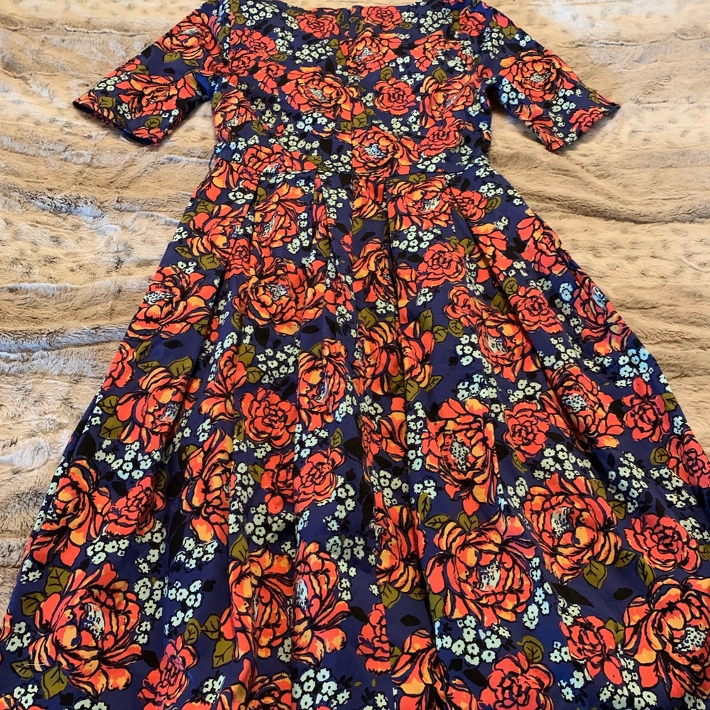 ModCloth floral retro style dress